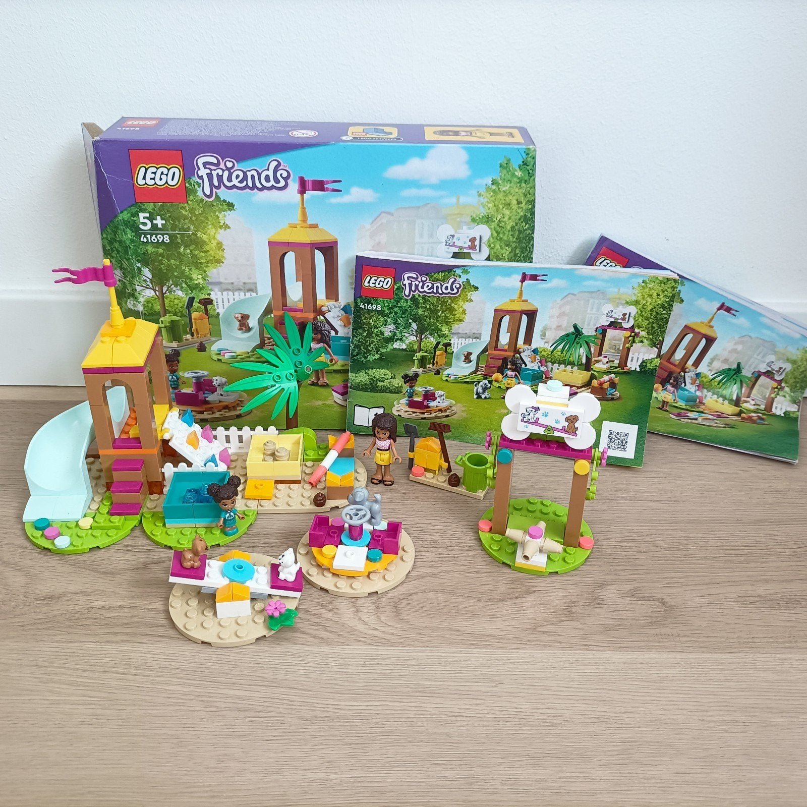 LEGO Friends Dieren Speeltuin 41698 - Mist 3 kleine deeltjes, Ophalen of Verzenden, Gebruikt, Overige merken