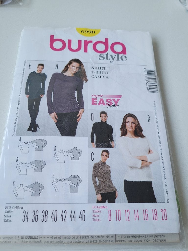 Burda kledingpatroon, Ophalen of Verzenden, Zo goed als nieuw, Vrouw, Overige merken