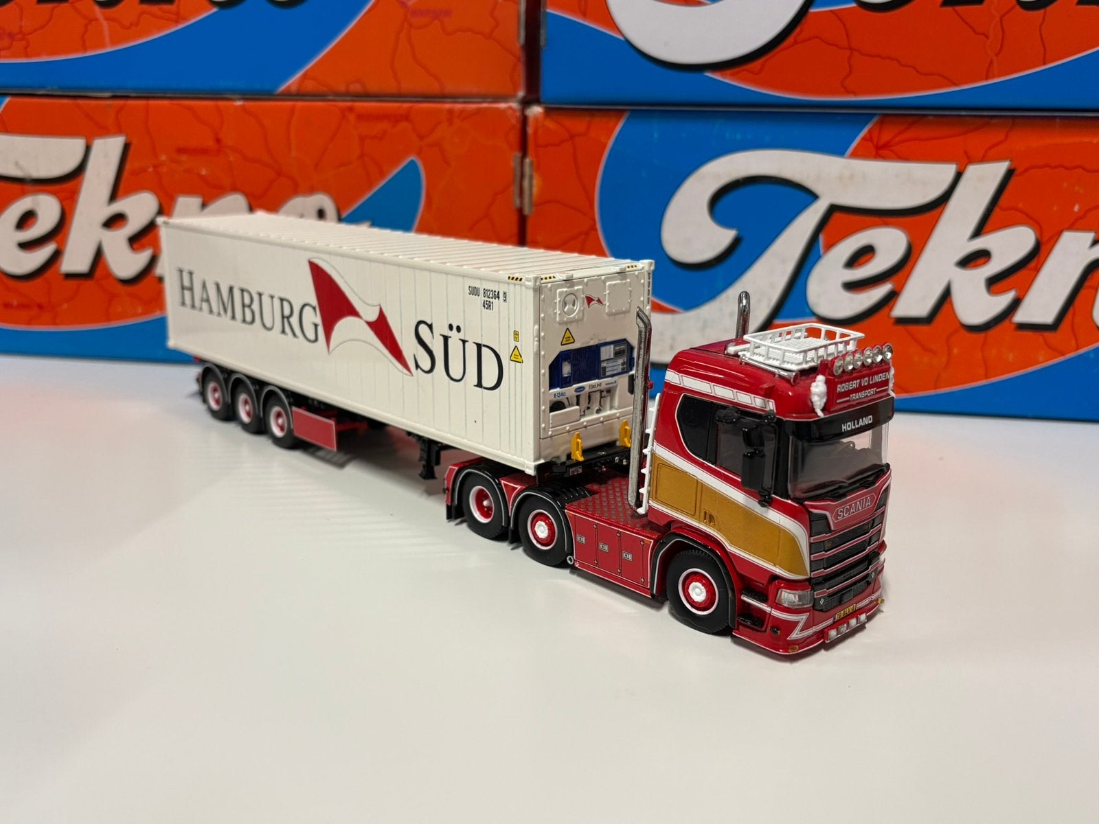 Tekno Robert vd Linden, Ophalen of Verzenden, Zo goed als nieuw, Bus of Vrachtwagen, Tekno