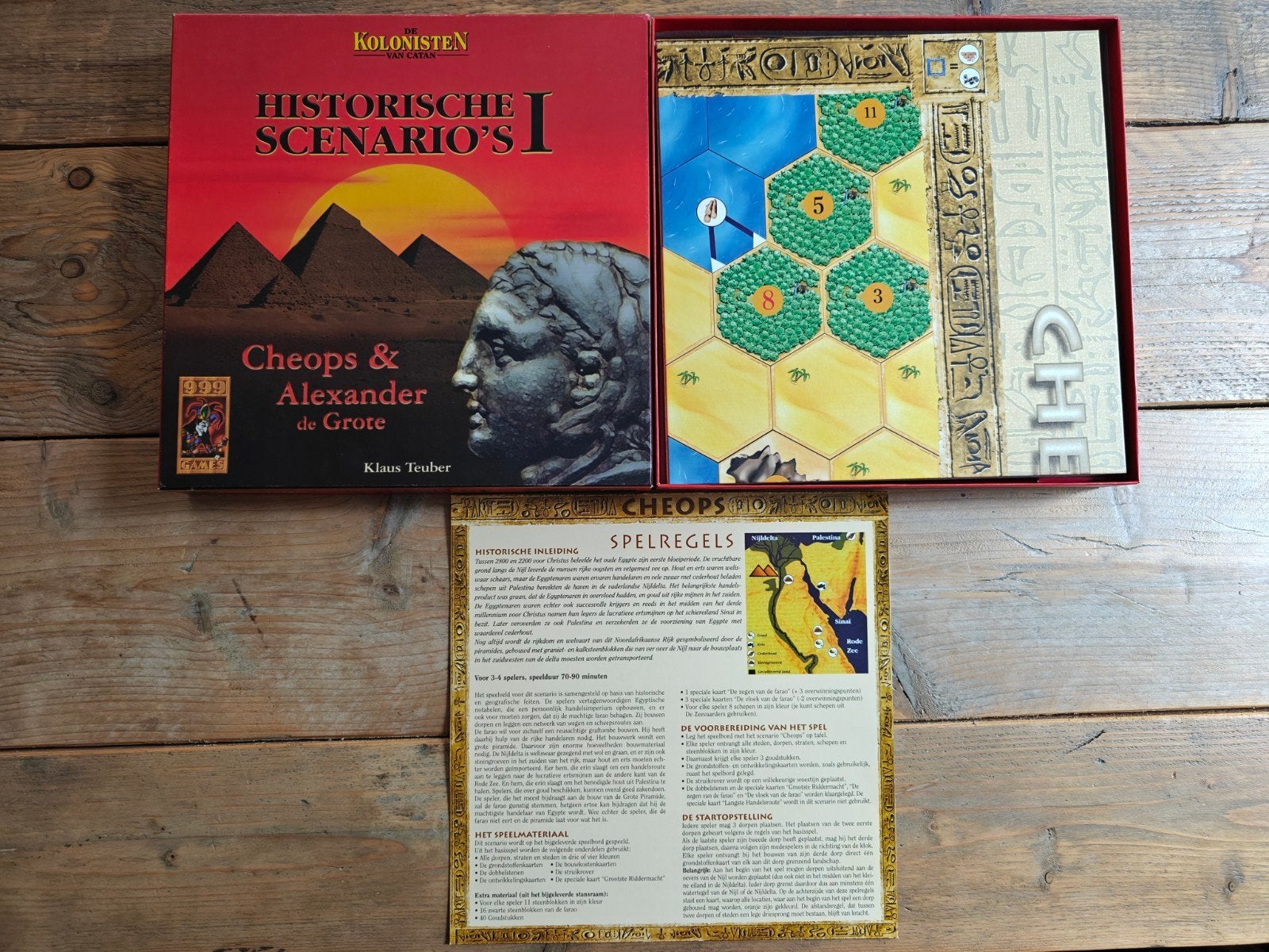 De Kolonisten van Catan, Historische scenario's 1., Ophalen of Verzenden, Klaus Teuber., Klaus Teuber., Klaus Teuber.