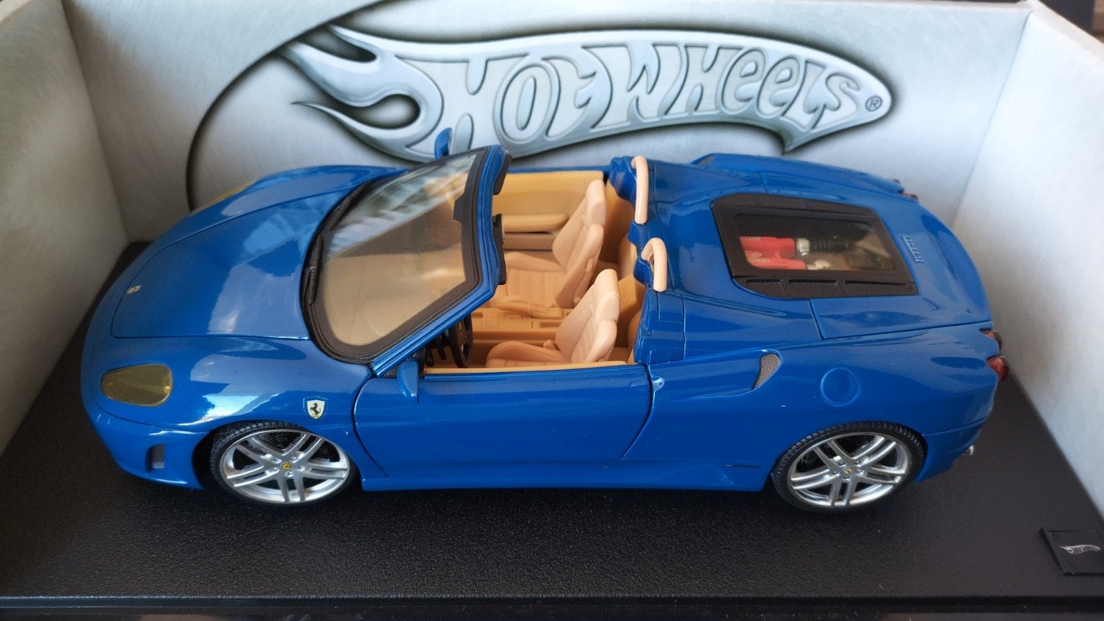 Ferrari F430 Spider 1:18 Hot Wheels Pol, Auto, Verzenden, ., Nieuw