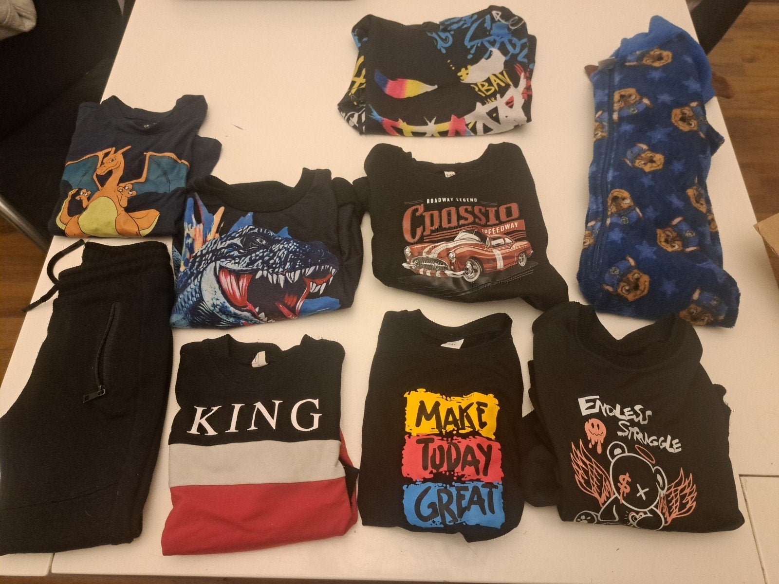 Pakket jongens kleding maat 110/116 (9stuks), Ophalen of Verzenden, Gebruikt, Maat 110