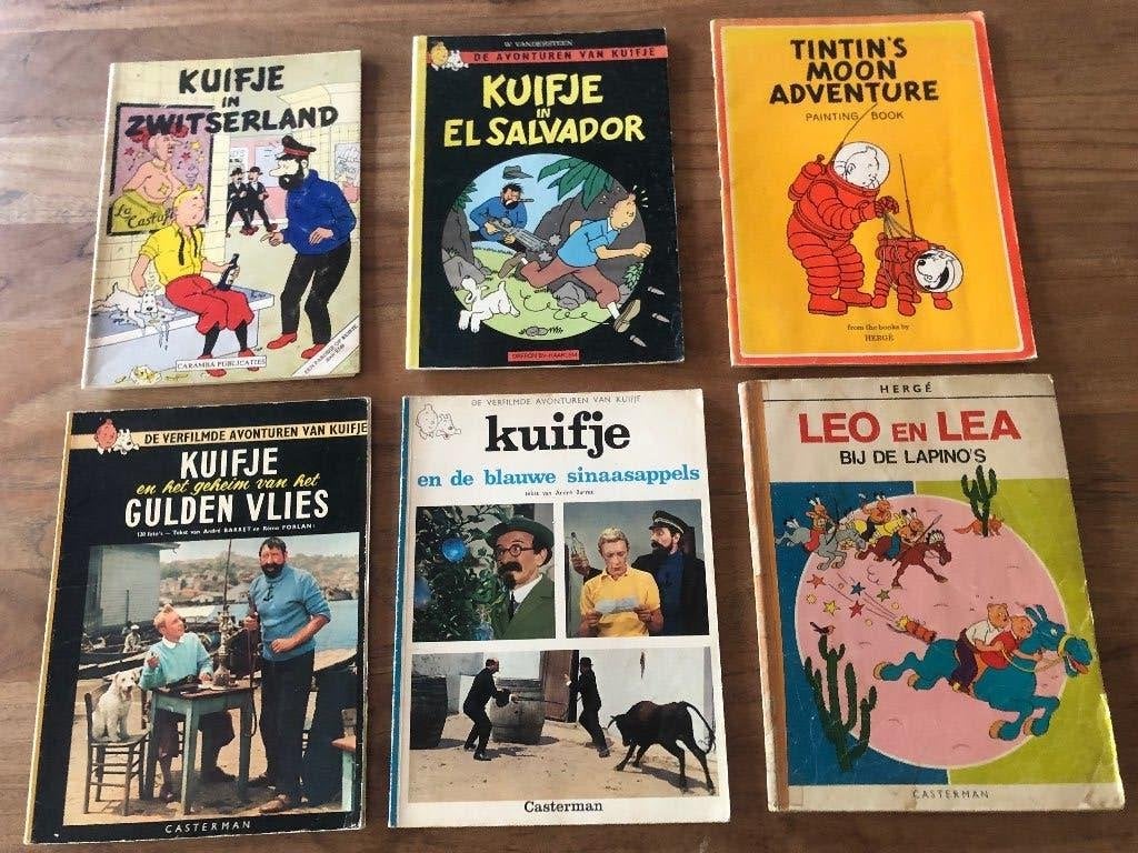 Kuifje, Boeken, Gelezen, Ophalen of Verzenden, Meerdere stripboeken, Herge