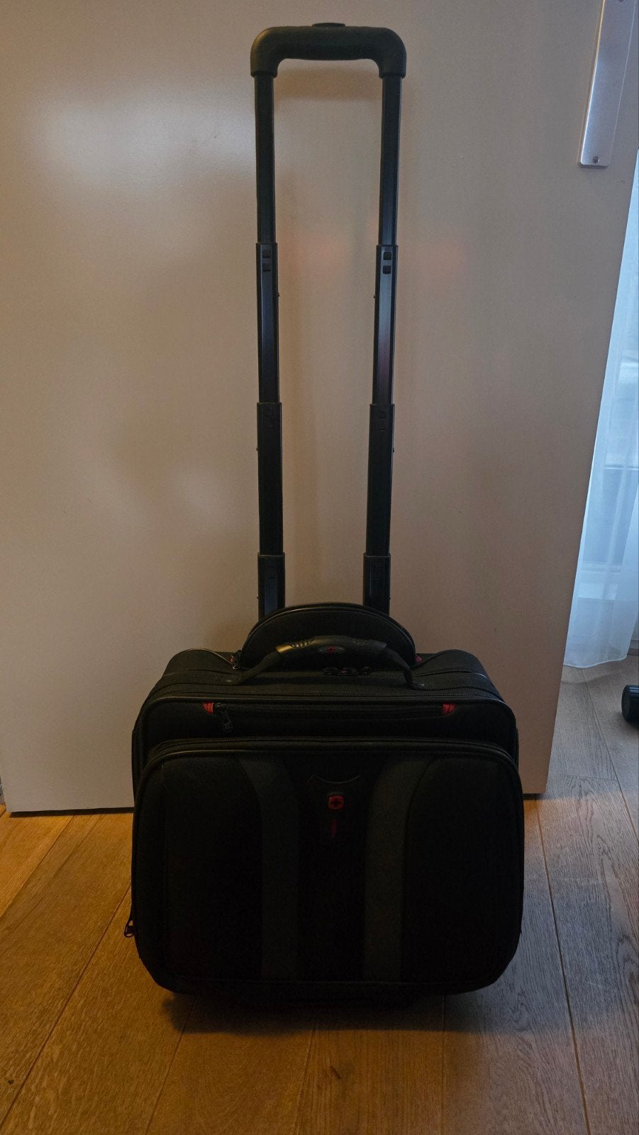 Wenger Business Trolley - Zwart, Ophalen, 40 tot 60 cm, Wieltjes, Gebruikt