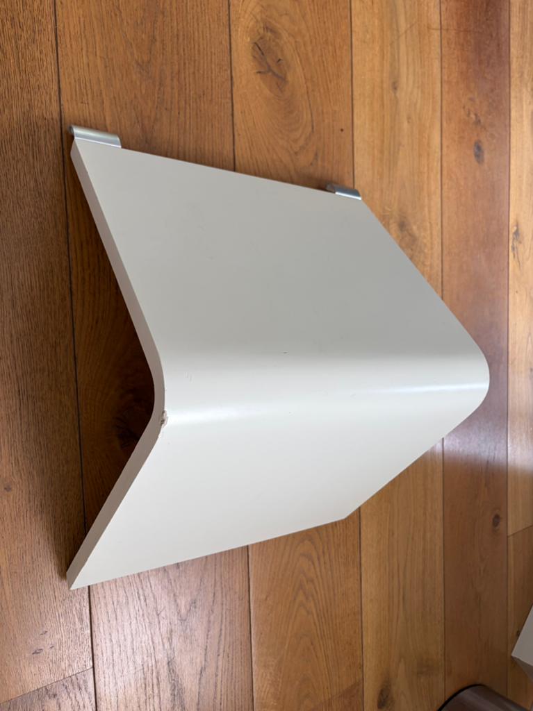 Auping zijtafel, nachtkastje, bedtafel wit, Ophalen