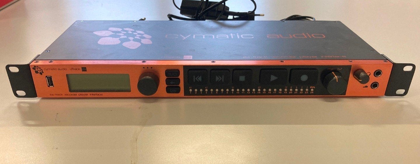 Cymatic uTrack24 24-channel digital audio recorder & player, Ophalen of Verzenden, Zo goed als nieuw