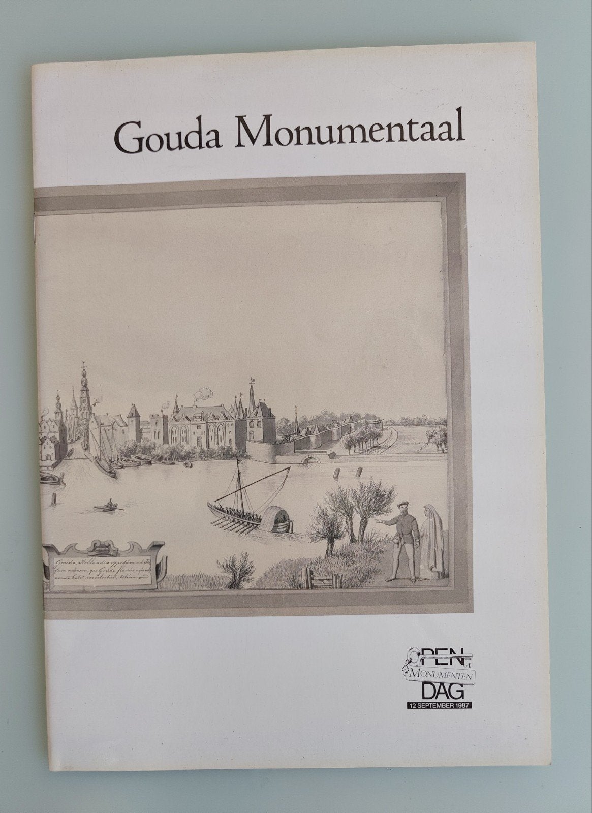 Gouda Monumentaal - Open Monumentendag '87, Ophalen of Verzenden, 20e eeuw of later, Onbekend, Gelezen