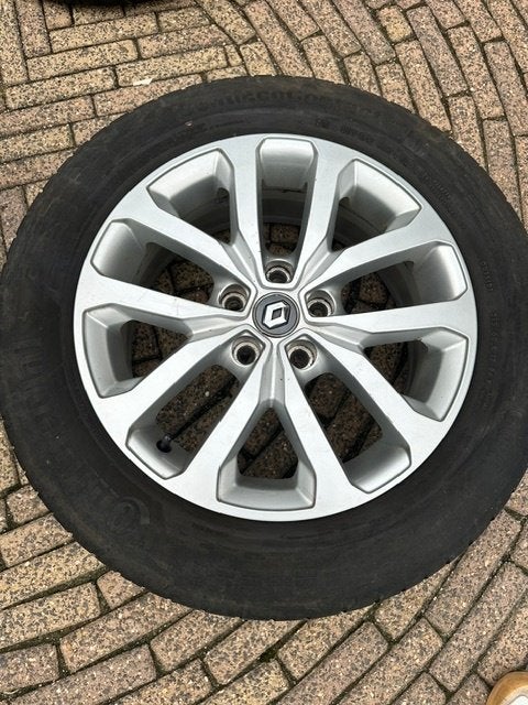 Renault 17 inch autovelgen, Auto-onderdelen, Ophalen, Gebruikt, Renault