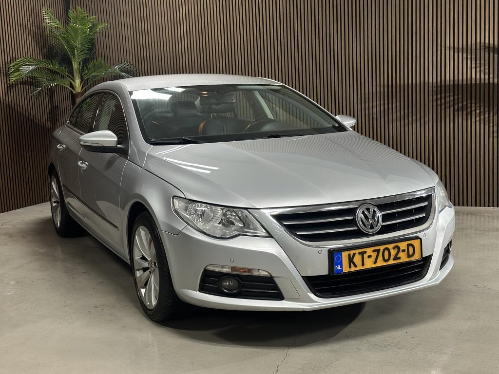 Volkswagen Passat CC 1.8 TSI 4p. (bj 2009), Auto's, 4 cilinders, 4 stoelen, Leder, Handgeschakeld
