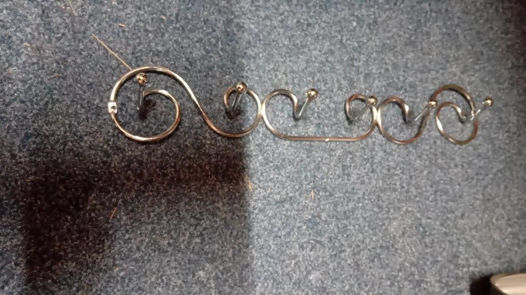 Hang Kapstok/ kleerhanger metaal, Ophalen of Verzenden, Nieuw, Metaal