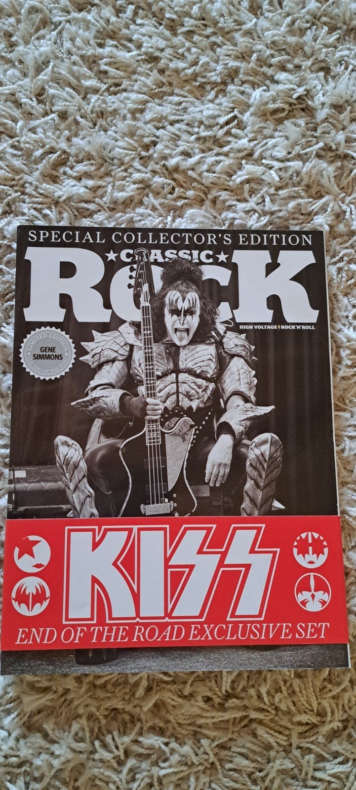 KISS Classic Rock Magazine Set - End of the Road Exclusive, Ophalen of Verzenden