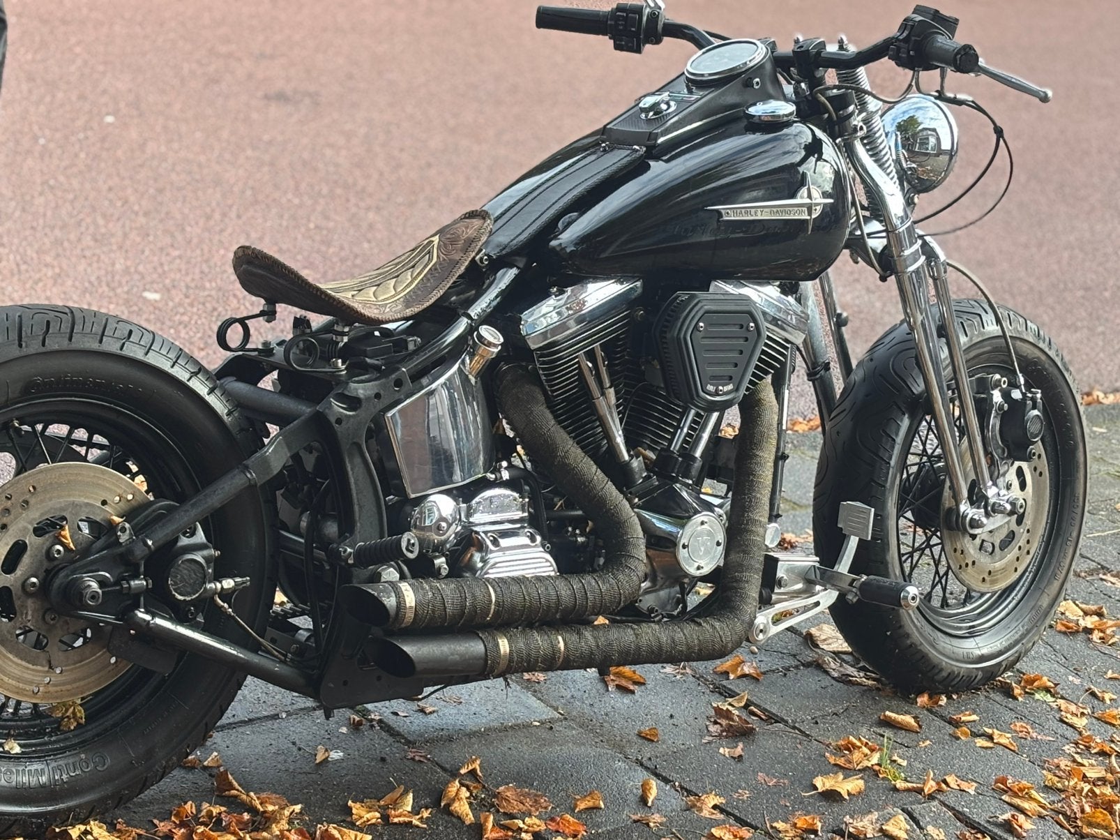 Harley davidson bobber custom very special, Motoren, 1340 cc, Chopper, Gebruikt, Particulier