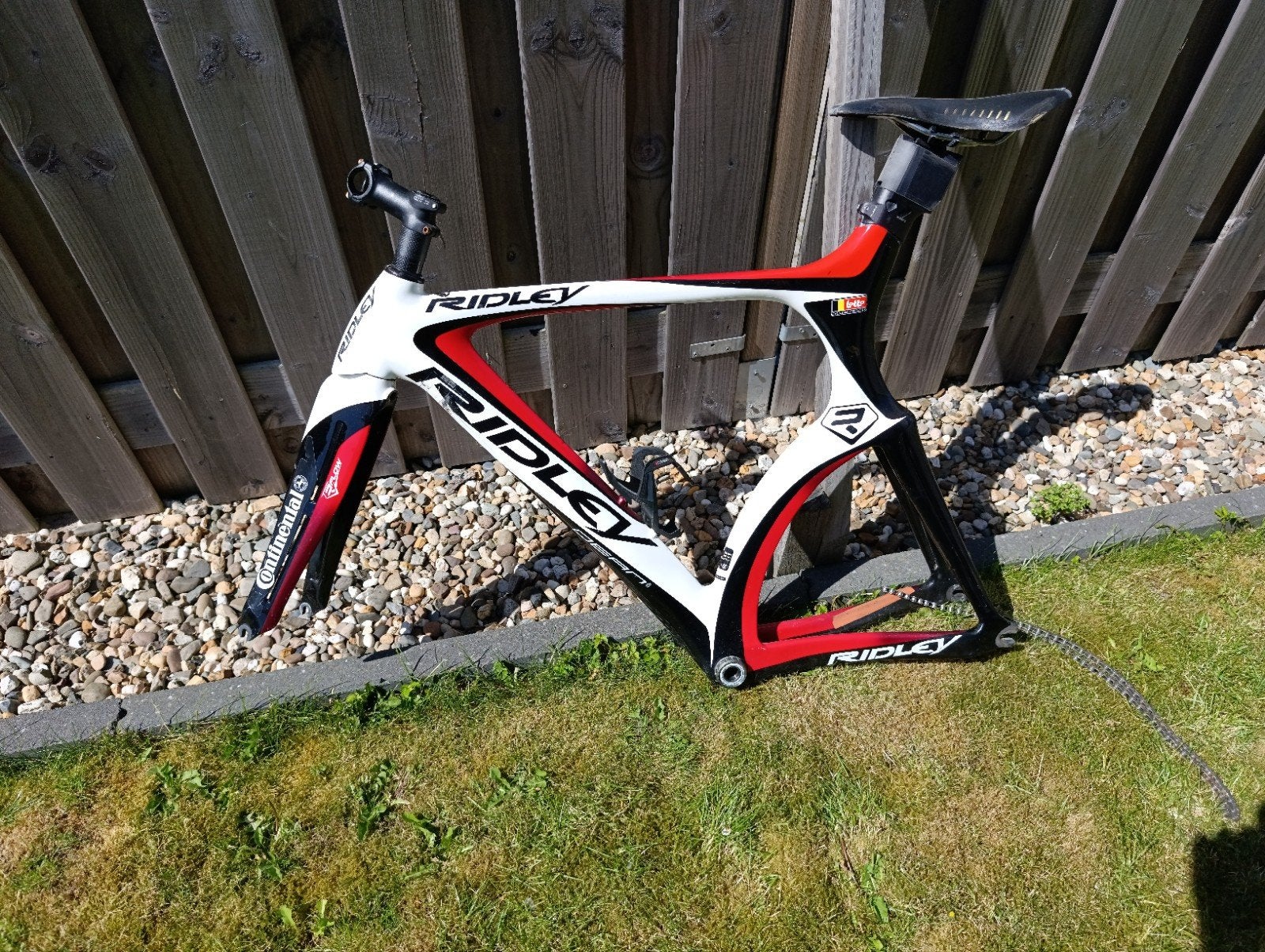 Ridley Dean Carbon frame - Tijdrit/Triatlon, Ophalen, Frame, Gebruikt, Ridley