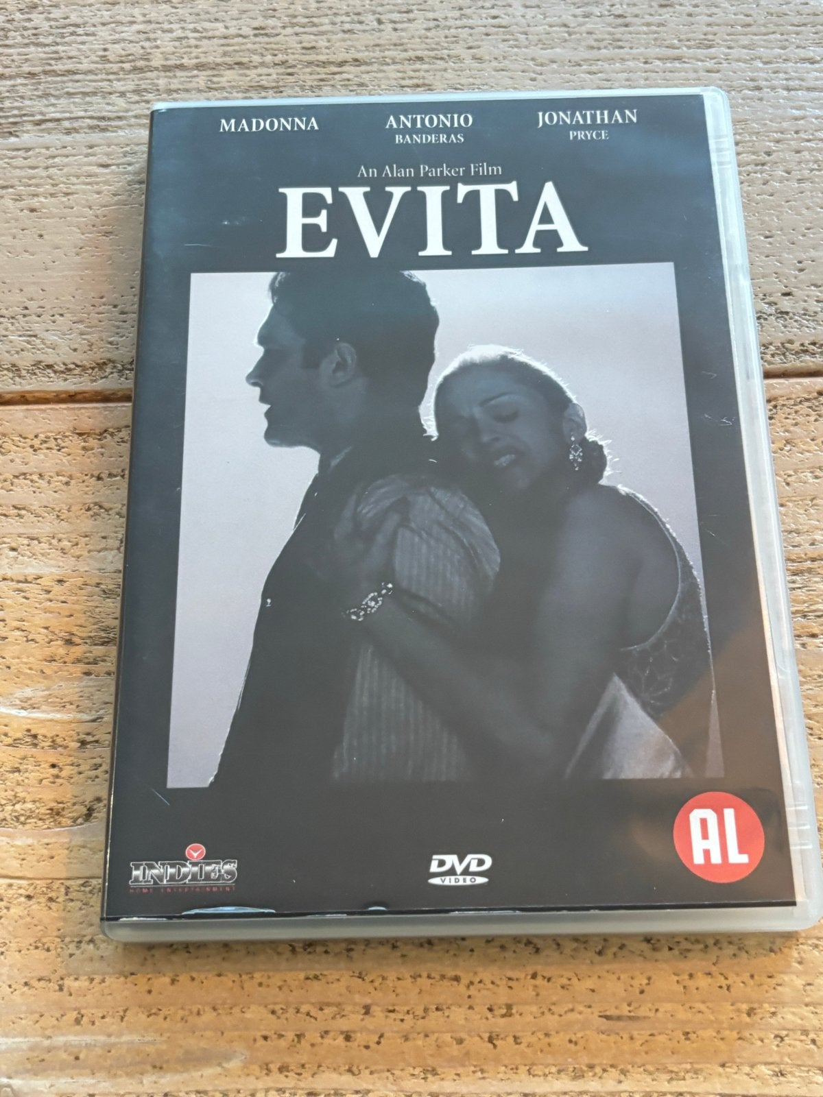 Evita DVD - Madonna, Antonio Banderas - Musical Drama, Engels, Nederlands, Ophalen of Verzenden, Zo goed als nieuw