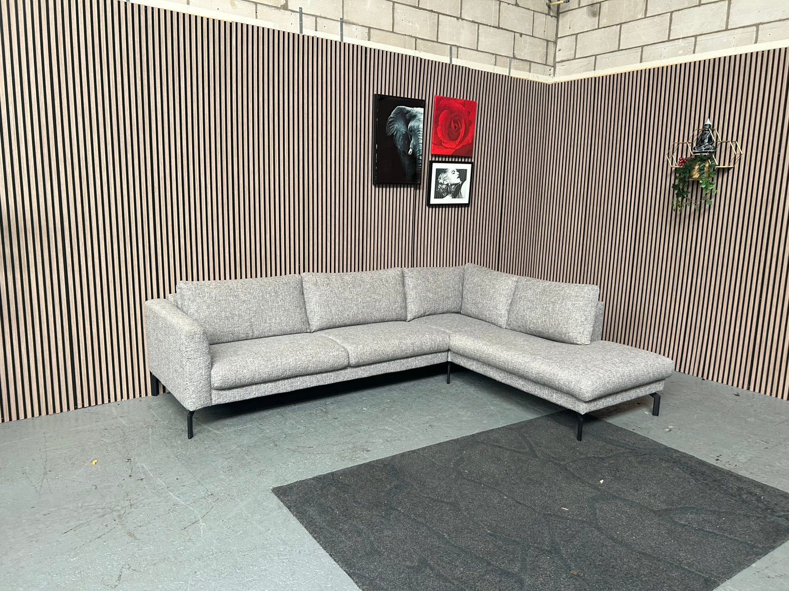 GRATIS LEVERING Hoekbank Grijs Pronto 291X220 GEREINIGD, 250 tot 300 cm, Hoekbank, Ophalen of Verzenden, Zo goed als nieuw