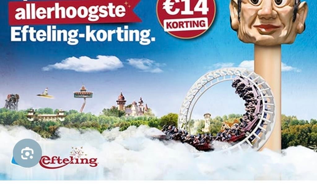 20 volle spaarkaarten voor Efteling, Ophalen of Verzenden, Nieuw, Overige typen