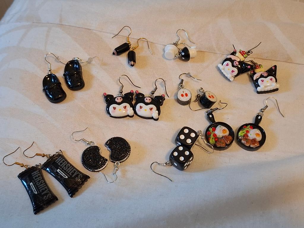 Klein PARTIJ oorbellen 3,50 euro, Sieraden, Tassen en Uiterlijk, Oorbellen, Zo goed als nieuw, Overige materialen, Overige kleuren