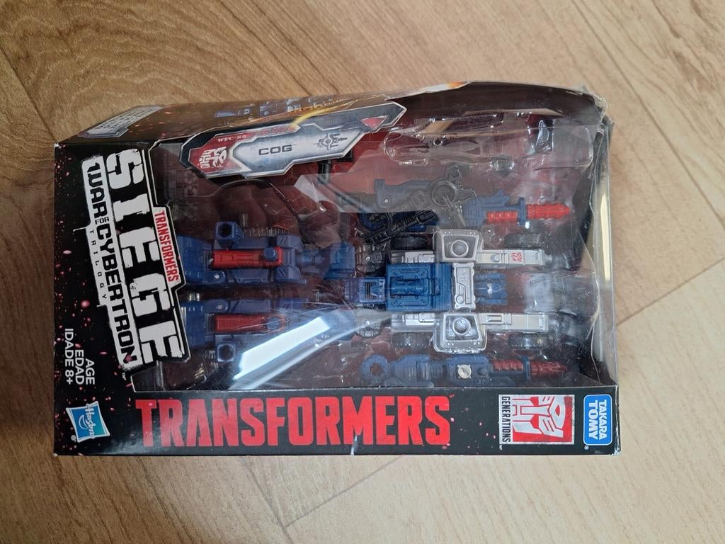 Transformers War for Cybertron Siege Cog, Overige generaties, Ophalen of Verzenden, Zo goed als nieuw