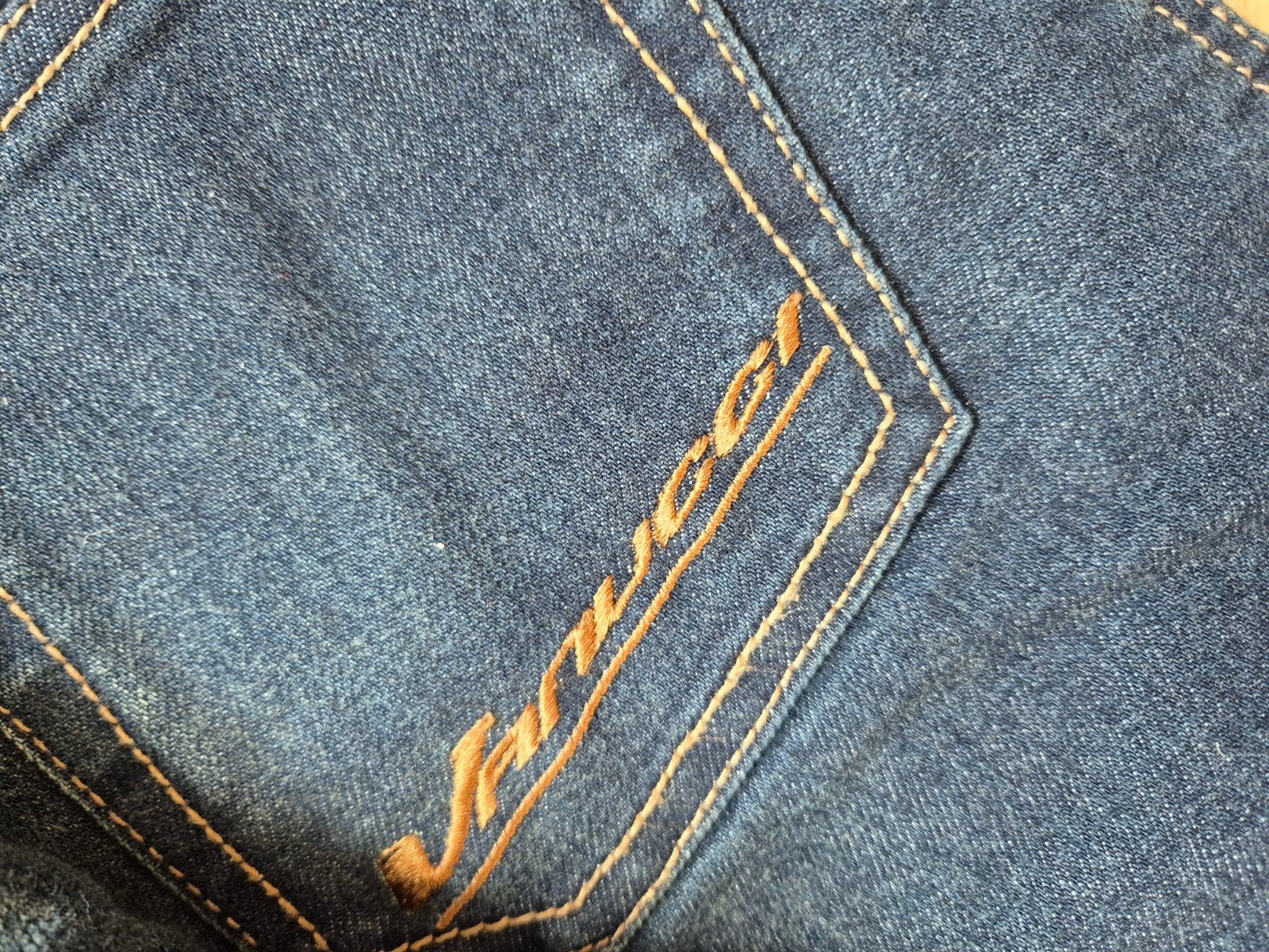 Vanucci dames motor jeans maat 27/30 xs, Ophalen of Verzenden, Tweedehands, Dames, Broek | textiel