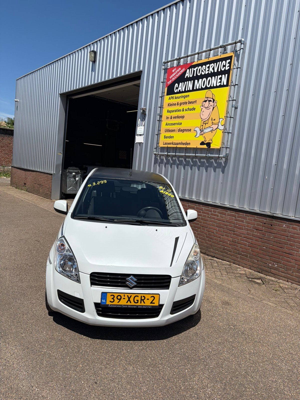 Suzuki Splash 1.0 2012 Wit, Auto's, Suzuki, Bedrijf, Splash, ABS, Airbags, Airconditioning, Boordcomputer, Centrale vergrendeling