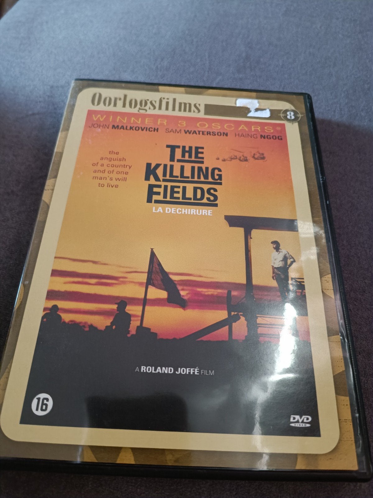 The killing Fields - dvd, Vanaf 16 jaar, Ophalen of Verzenden, Zo goed als nieuw, Oorlog