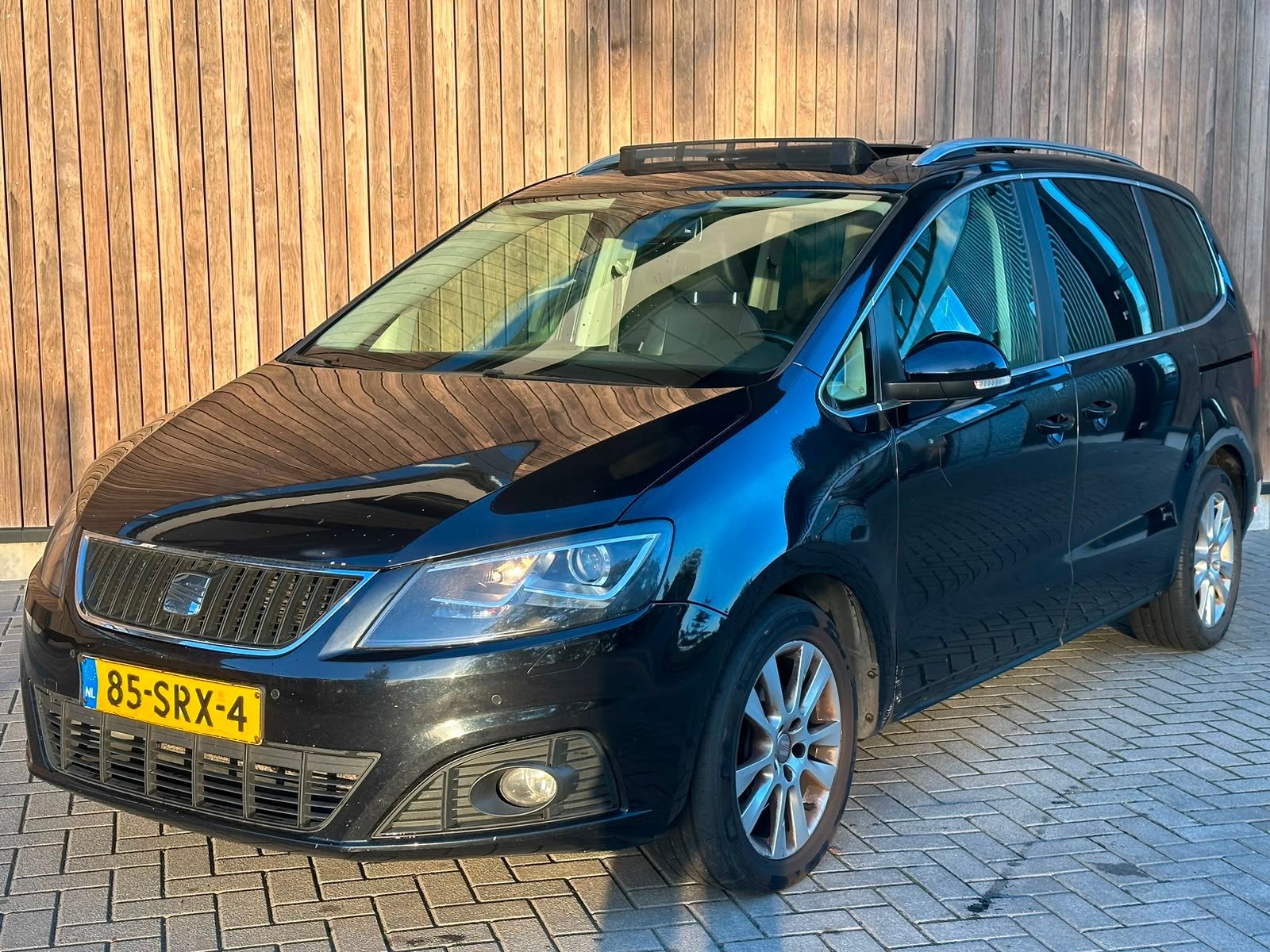 Seat Alhambra 2.0 TDI Style 7p | PANO | XENON | DSG |, Euro 5, Gebruikt, Zwart, 4 cilinders