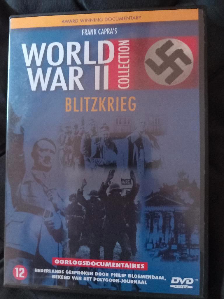 DVD Frank Capra's World War II Blitzkrieg, Cd's en Dvd's, Dvd's | Documentaire en Educatief, Zo goed als nieuw, Oorlog of Misdaad