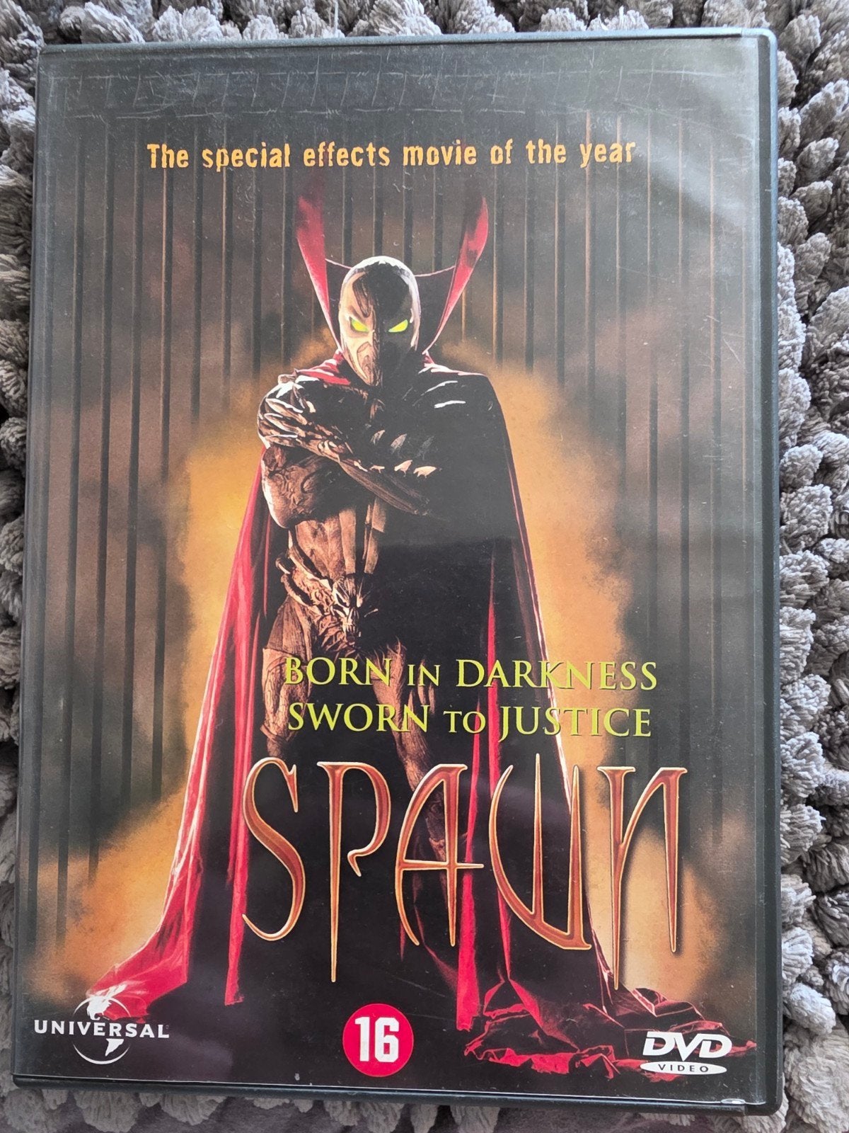 Spawn DVD - Actiethriller met speciale effecten, Gebruikt, Vanaf 16 jaar, Nederlands, Actiethriller