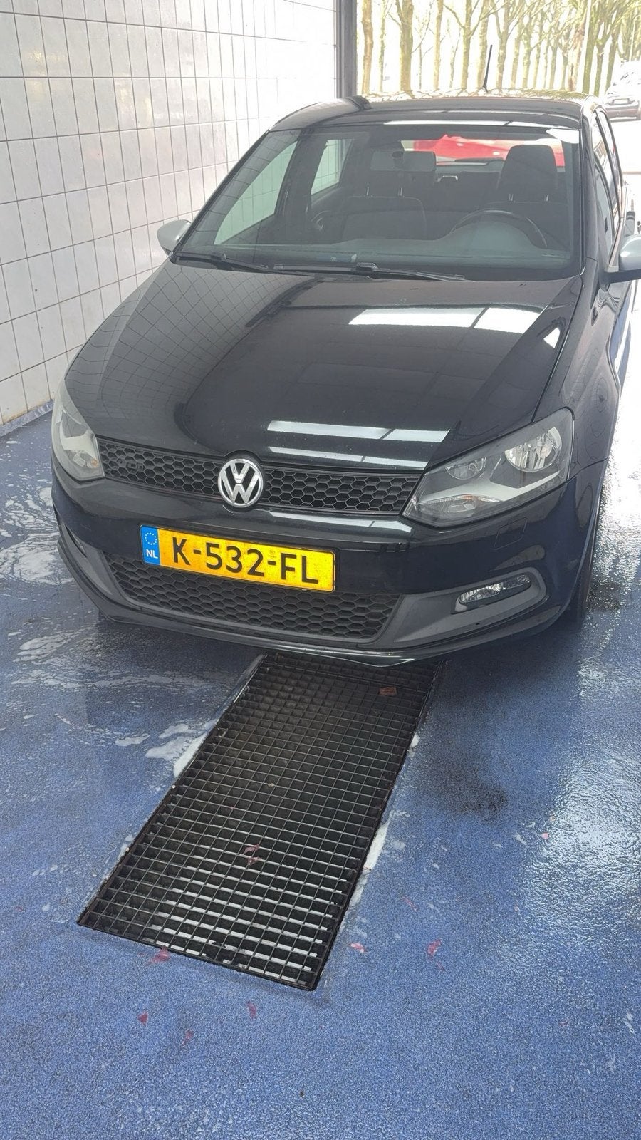 Volkswagen Polo 1.2 black edition, Auto's, Voorwielaandrijving, 967 kg, 40 €/maand, Zwart