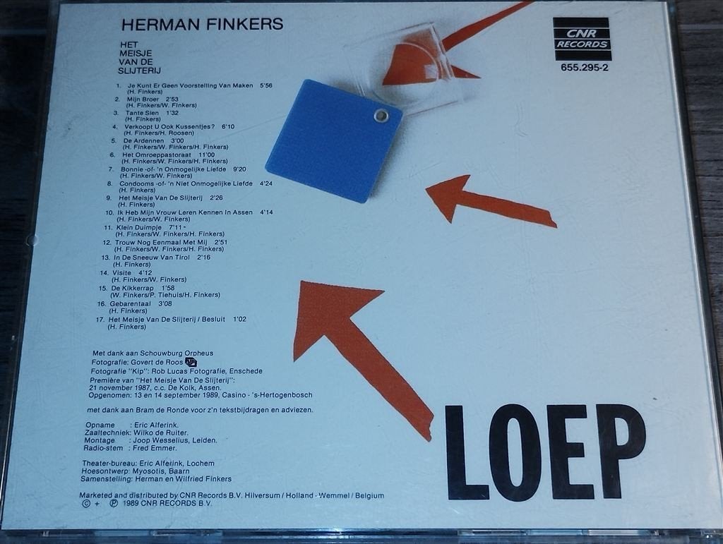 Herman Finkers - Het Meisje Van De Slijterij, Ophalen of Verzenden, Zo goed als nieuw