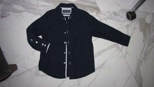 104 NILS overhemd like my daddy, Kinderen en Baby's, Verzenden, Zo goed als nieuw, Jongen, Overhemd of Blouse