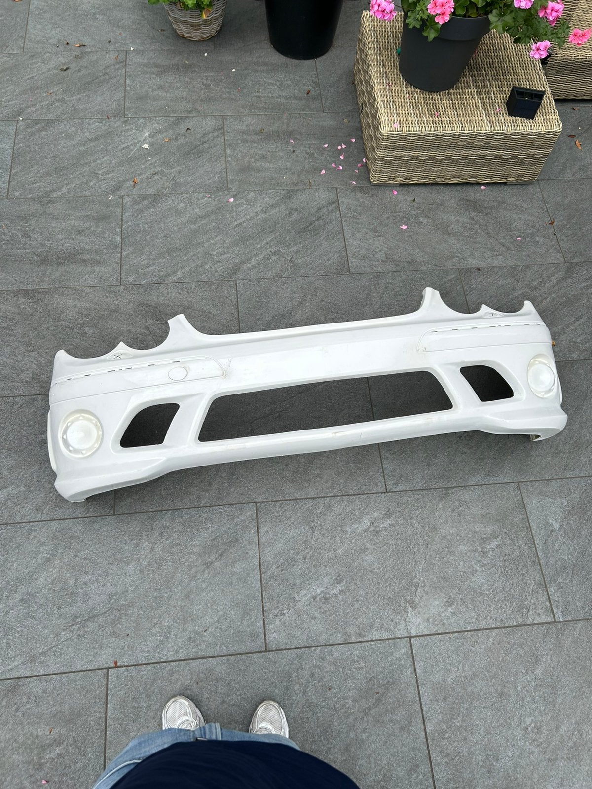 Bumper mercedes w209, Ophalen, Voor, Bumper