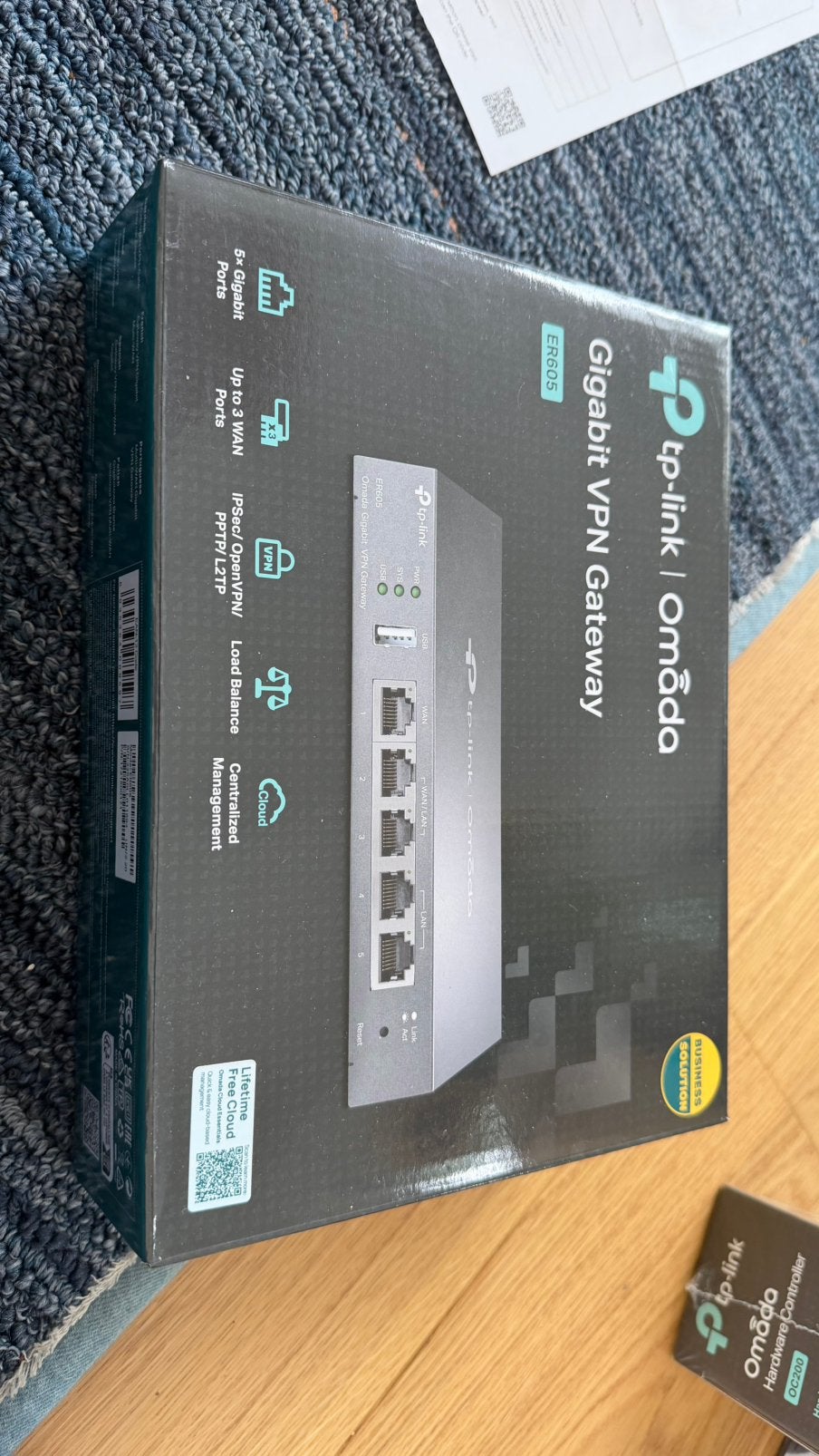 TP-Link Omada ER605 Gigabit VPN Router/Gateway, Ophalen of Verzenden, Zo goed als nieuw