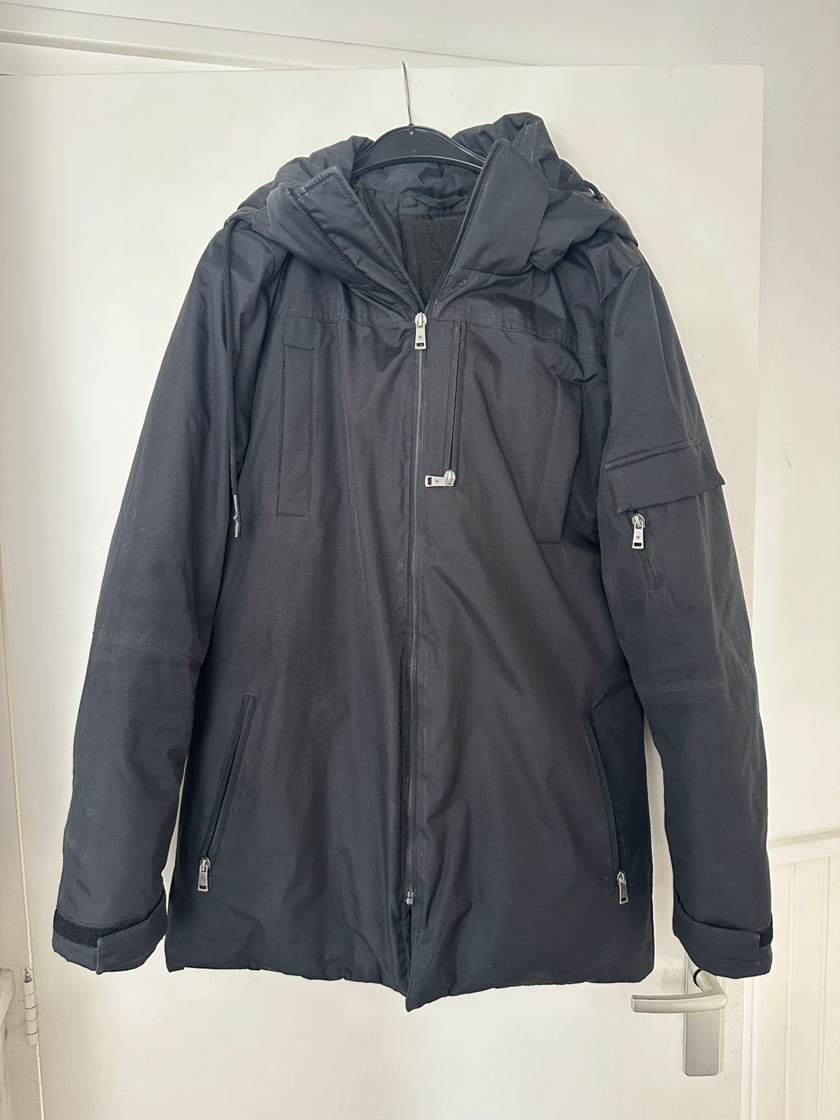 Heren winterjas zumo, Ophalen of Verzenden, Zo goed als nieuw, Maat 56/58 (XL), Zwart