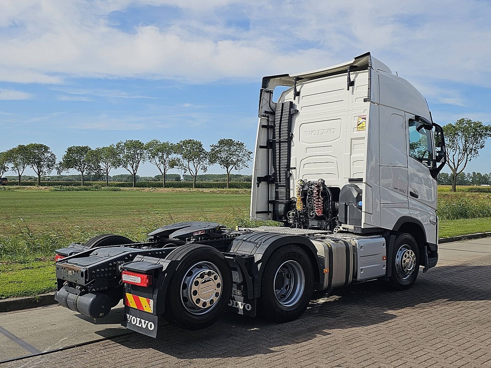 VOLVO FH 460 6x2 gt single boogie, Auto's, Automaat, Euro 6, Wit, Bedrijf