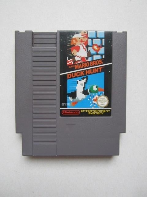 Super Mario Bros NES Nintendo (Duck Hunt), Spelcomputers en Games, Games | Nintendo NES, Gebruikt, Platform, 1 speler, Vanaf 3 jaar