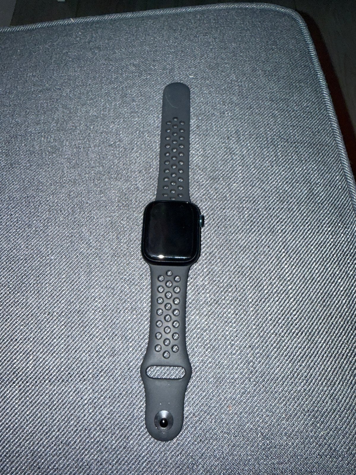 Apple Watch Series 7 Nike 41 mmZwart met doosje, Gebruikt, Hartslag, Zwart, IOS