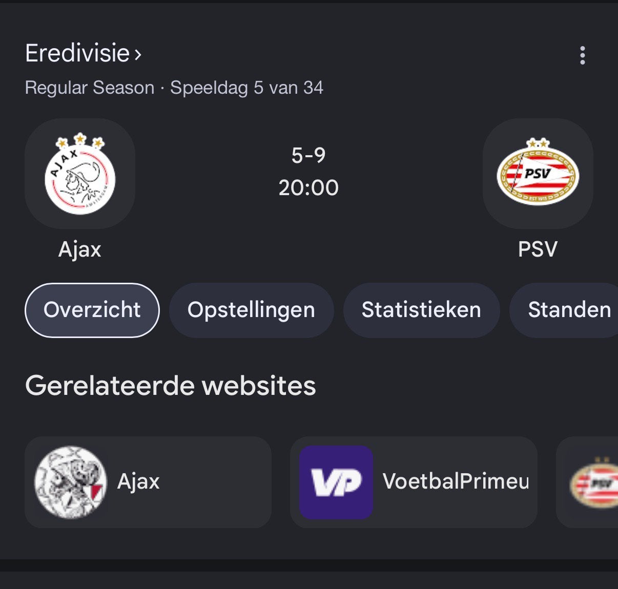 Ajax psv f side kaartjes gezocht 2 stuks, Twee personen