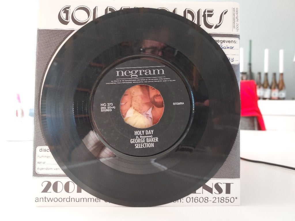 7" Single George Baker Selection - Holy Day / Where Is My Ba, Ophalen of Verzenden, Gebruikt, Pop