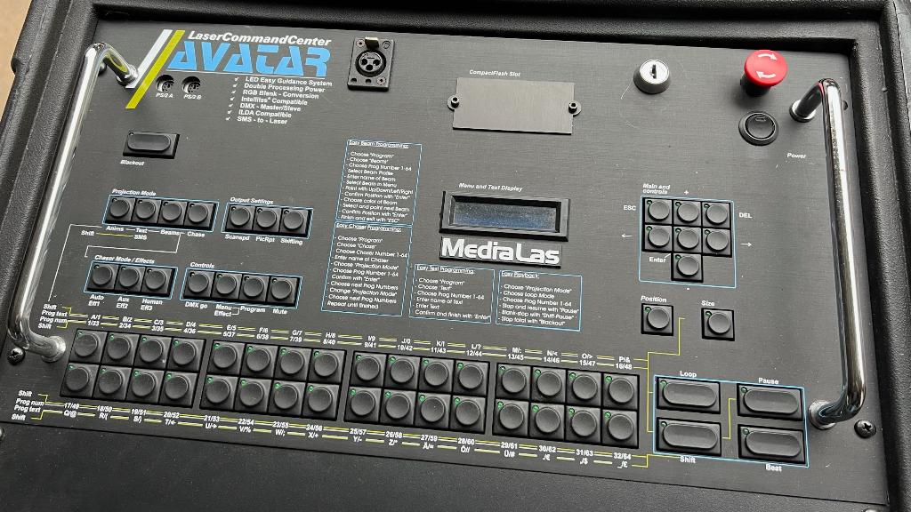 Avatar laser command center | Medialas, Ophalen, Gebruikt, Laser