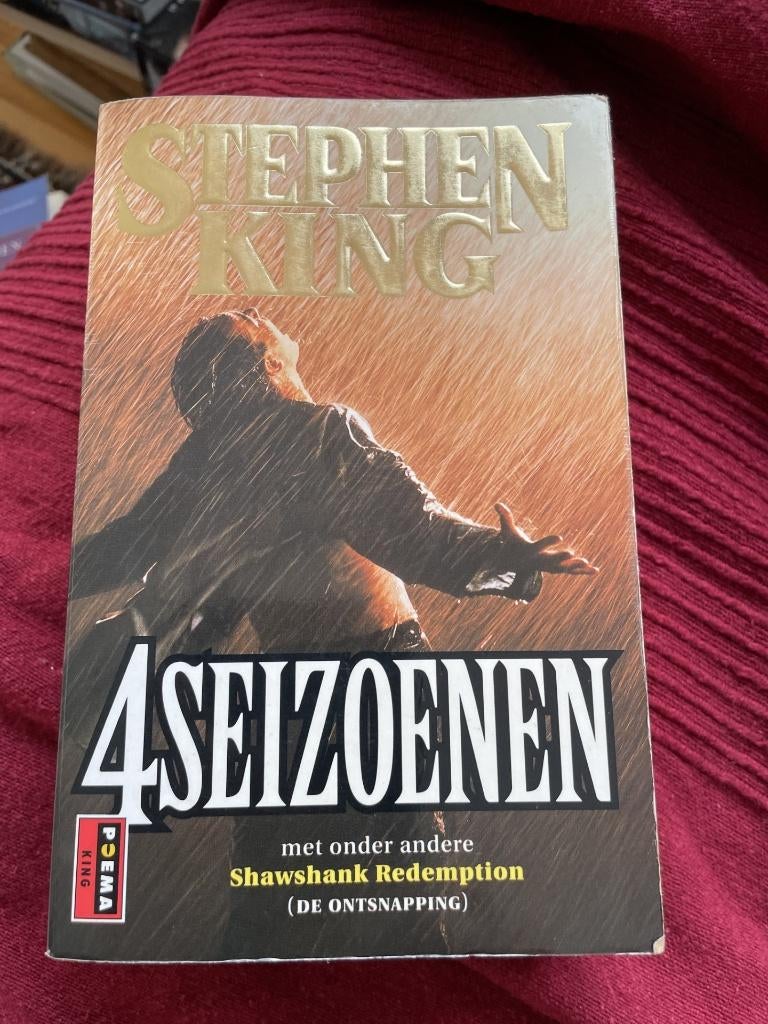 Stephen king /4 seizoenen met o.a. Shawshank redemption, Boeken, Ophalen of Verzenden, Zo goed als nieuw