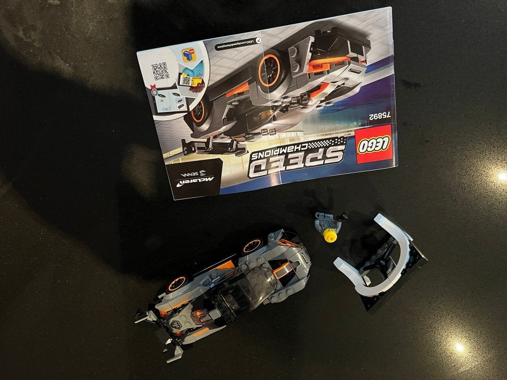 Lego Speed Champions Senna McLaren - 75892, Lego, Zo goed als nieuw, Inclusief instructies, Complete set