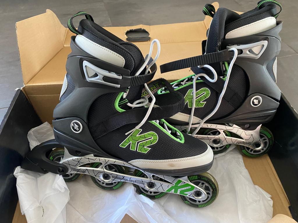 K2 skeelers maar 43,5 Ascent M (nieuw €160) in nette staat, Sport en Fitness, Skeelers, Ophalen of Verzenden, Zo goed als nieuw