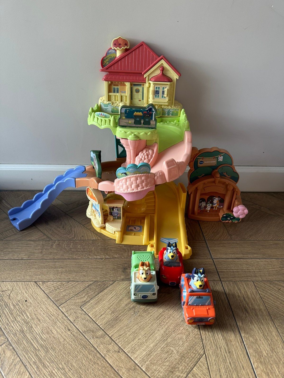 Vtech Toet Toet Auto’s Bluey’s Buurt Speelset, Ophalen of Verzenden, Zo goed als nieuw