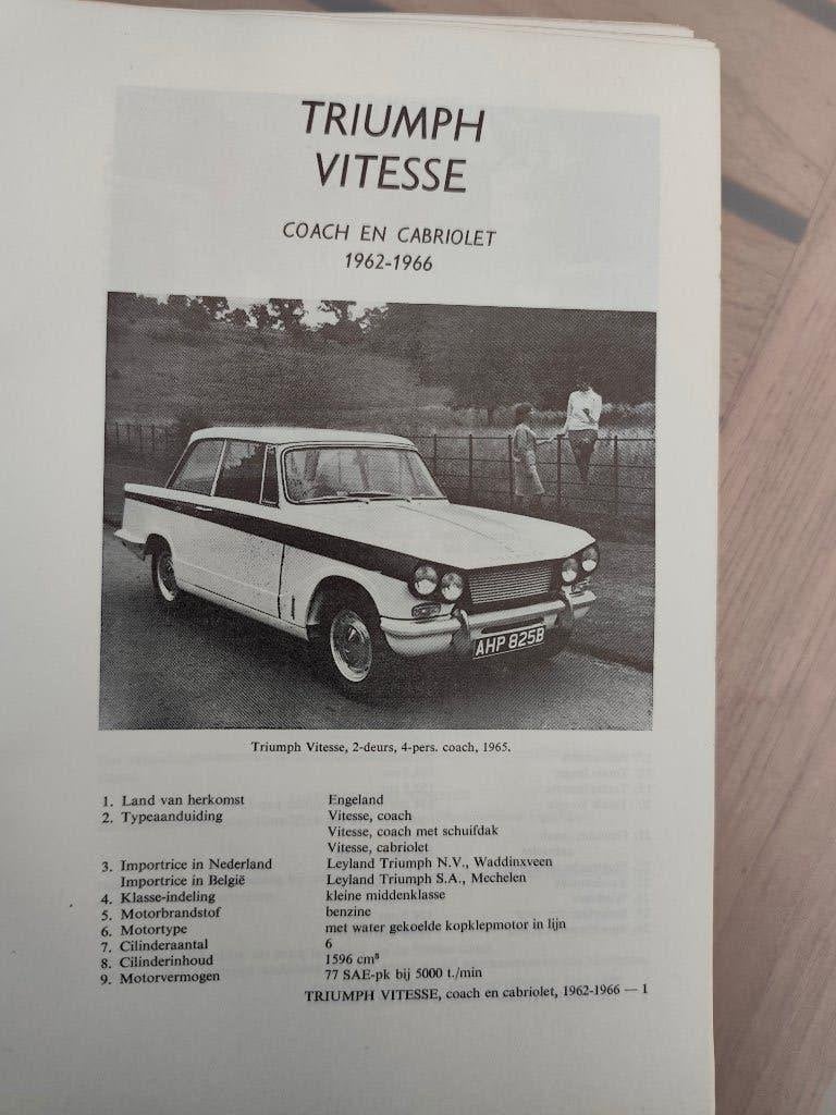 Werkplaats handboek Triumph Herald en Vitesse 1961-1966, Auto diversen, Ophalen of Verzenden