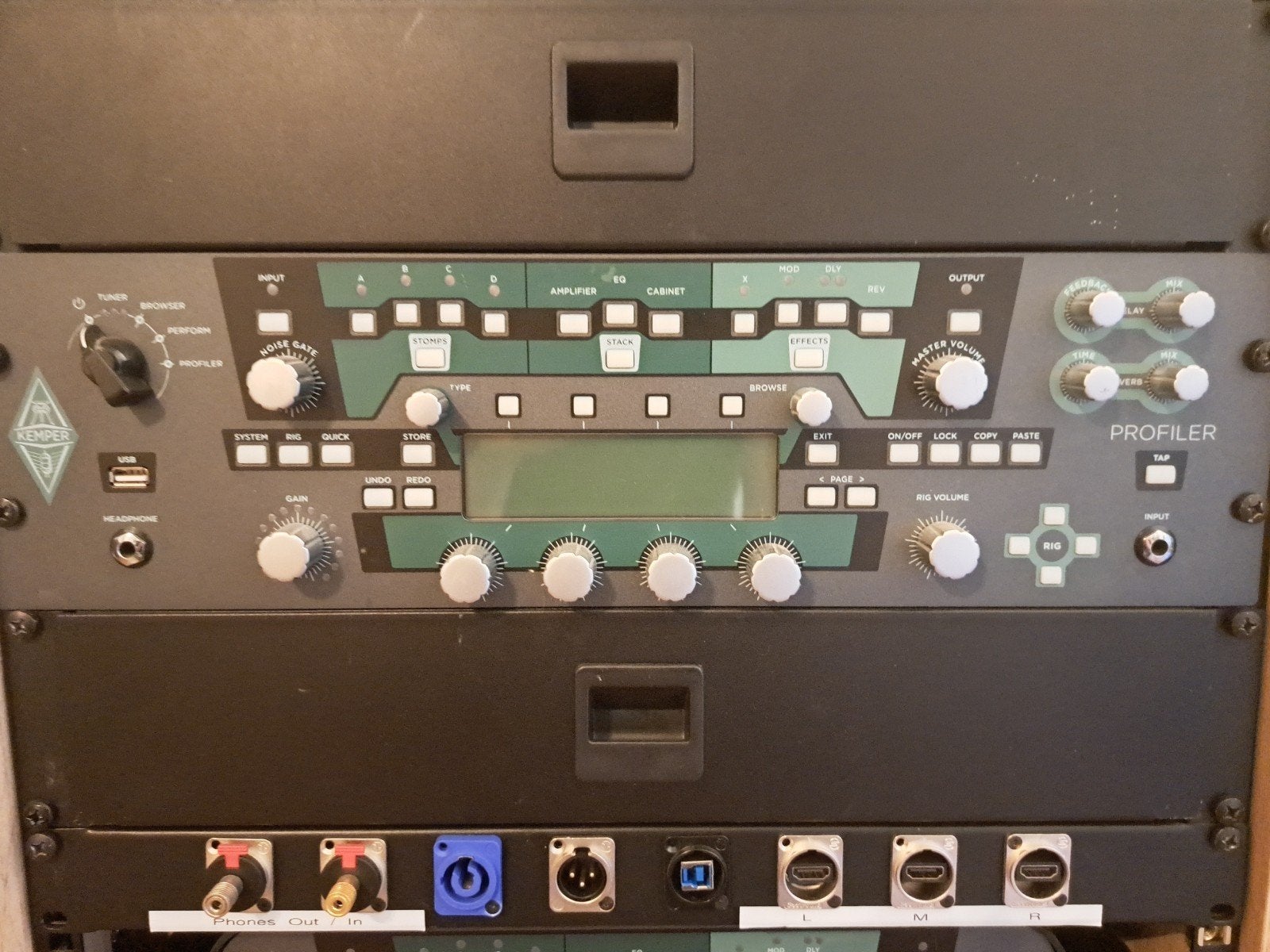 Kemper Profiler Powered Rack - Gitaarversterker, Ophalen of Verzenden, Zo goed als nieuw, 100 watt of meer