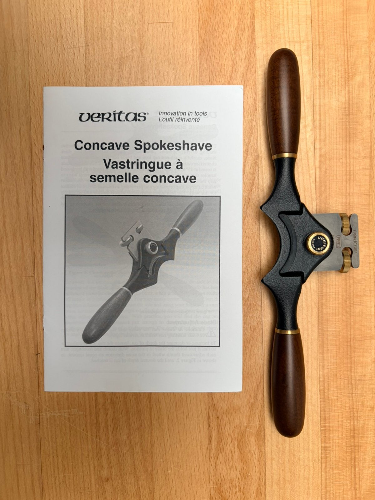 Veritas spokeshave concave (hol) pmv-11 beitel, Ophalen of Verzenden, Nieuw