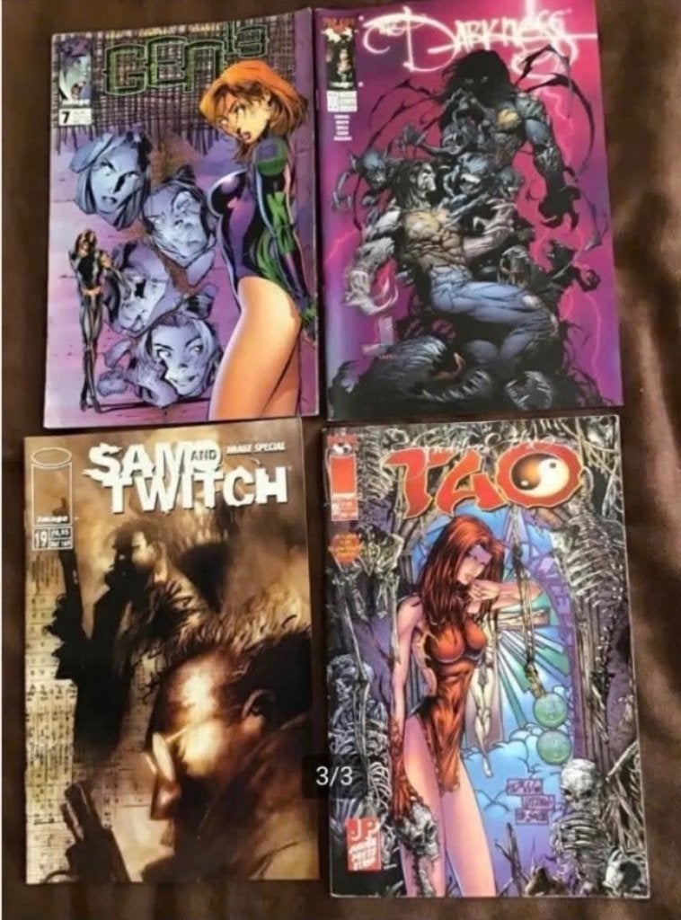 12 Image Comics (Witchblade,Spawn,The Darkness,Tao,Gen 13), Meerdere comics, Ophalen of Verzenden, Zo goed als nieuw, Amerika