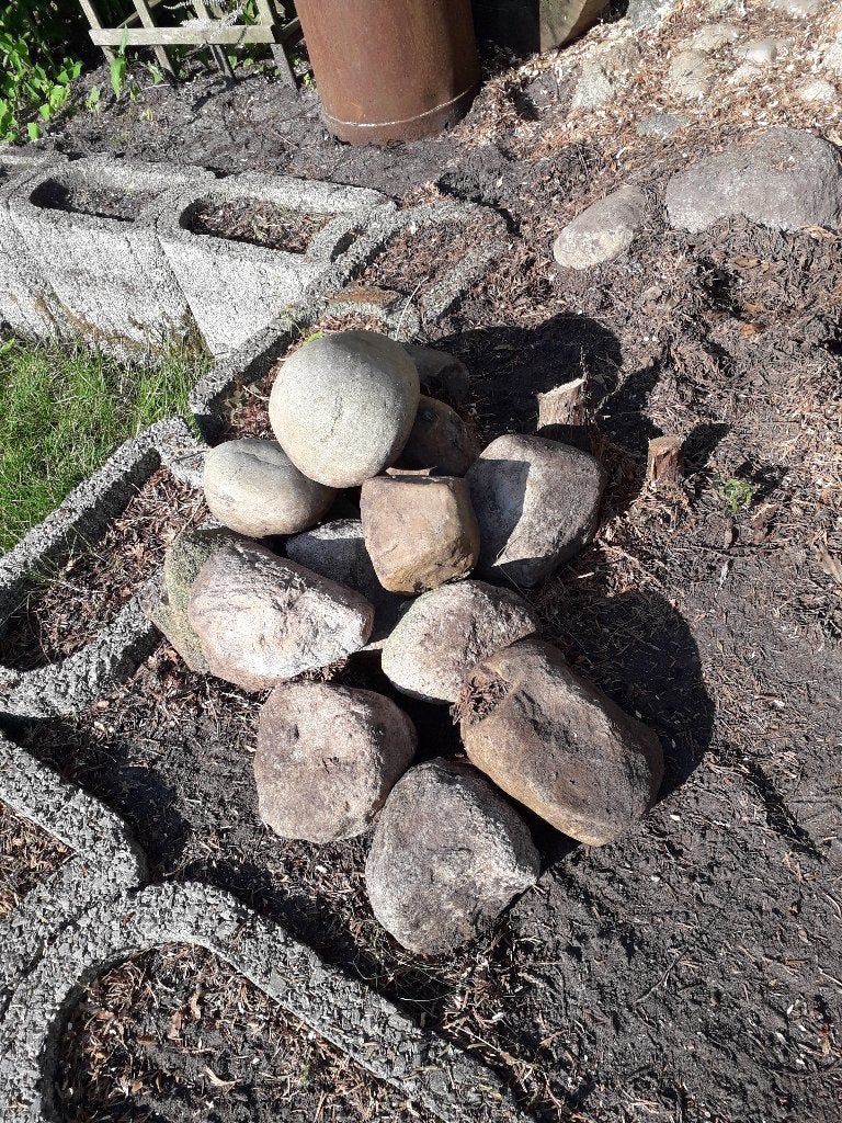 kiezels, Tuin en Terras, Grind, Keien en Split, Ophalen, Gebruikt, Overige materialen, Overige typen