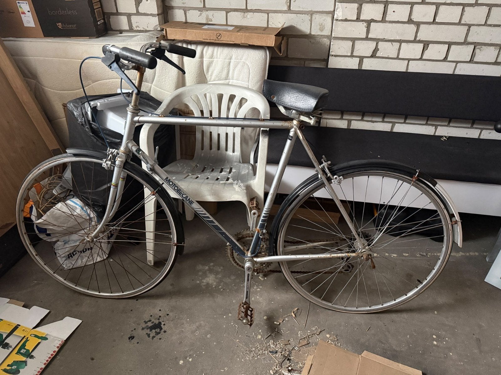 Motobecane stadse herenfiets, Ophalen of Verzenden